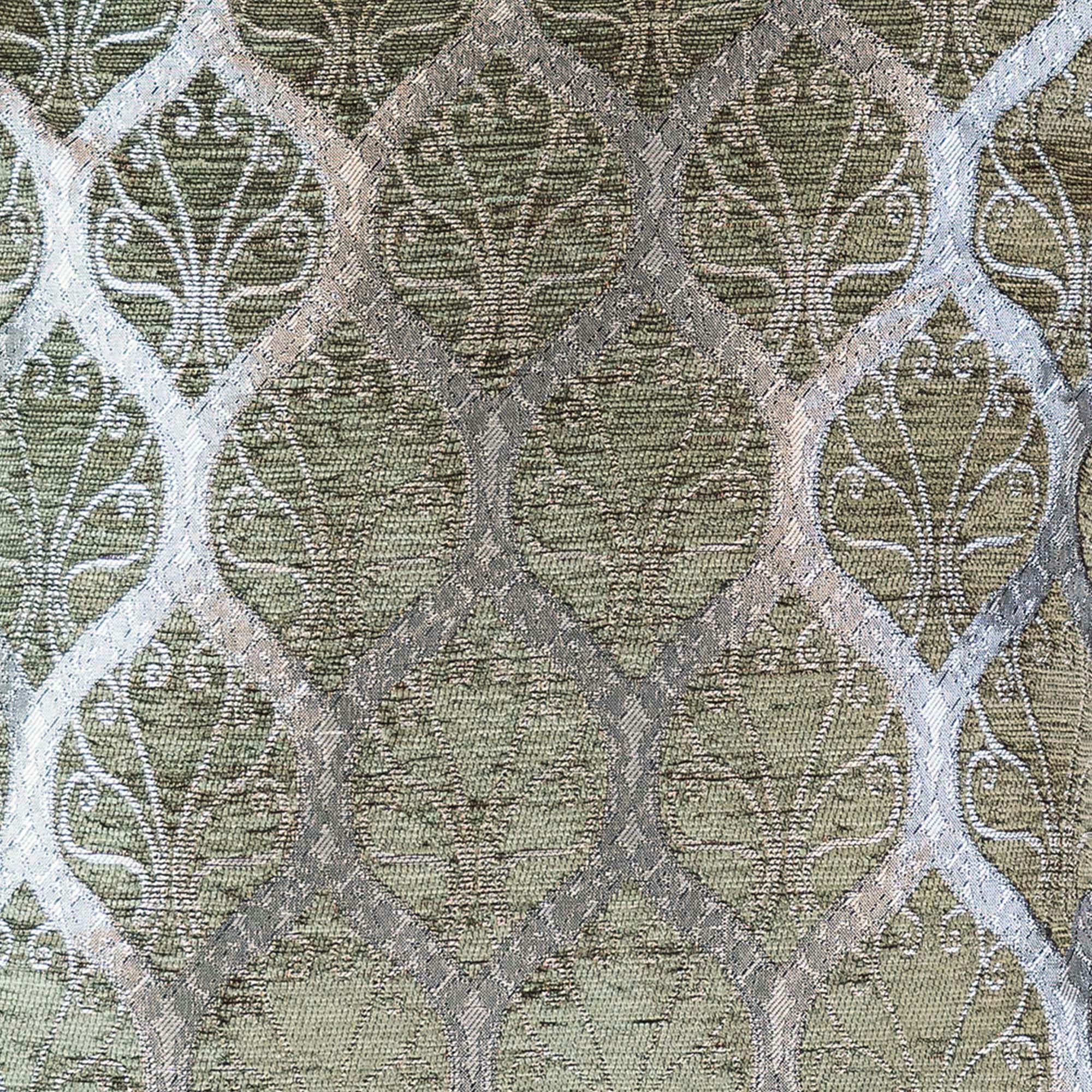 Scroll-Gitter Kissenbezug – 40 × 40 cm