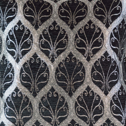 Scroll-Gitter Kissenbezug – 40 × 40 cm