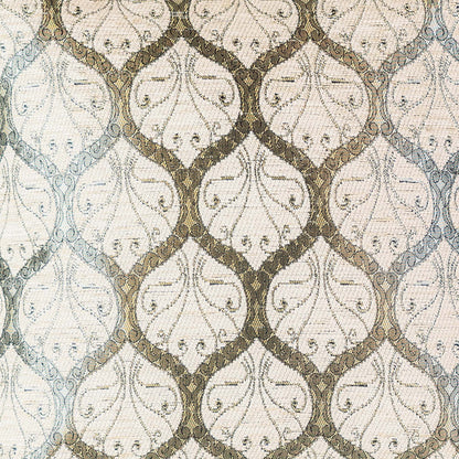 Scroll-Gitter Kissenbezug – 40 × 40 cm