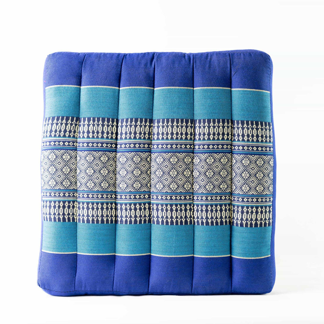 Aga’s Own Yoga Sitz Kissen 40x40 cm, Meditationskissen mit natürlicher Thai Kapok-Füllung, Sitzkissen, Bodensitz zur Entspannung, Bodenkissen für draußen
