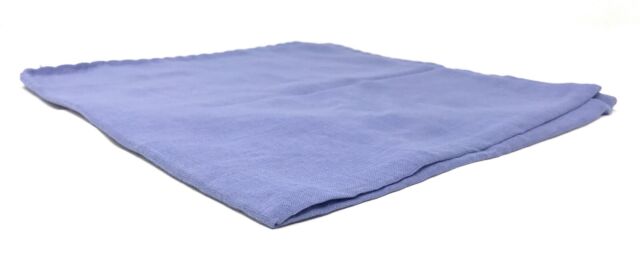 Violettes Baumwolltuch uni - Einfarbiges Halstuch &amp; Bandana lila aus Baumwolle