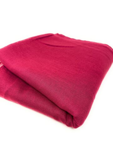 Pinkes Baumwolltuch uni - Auffälliges Halstuch, Bandana &amp; Schal aus 100% Baumwolle